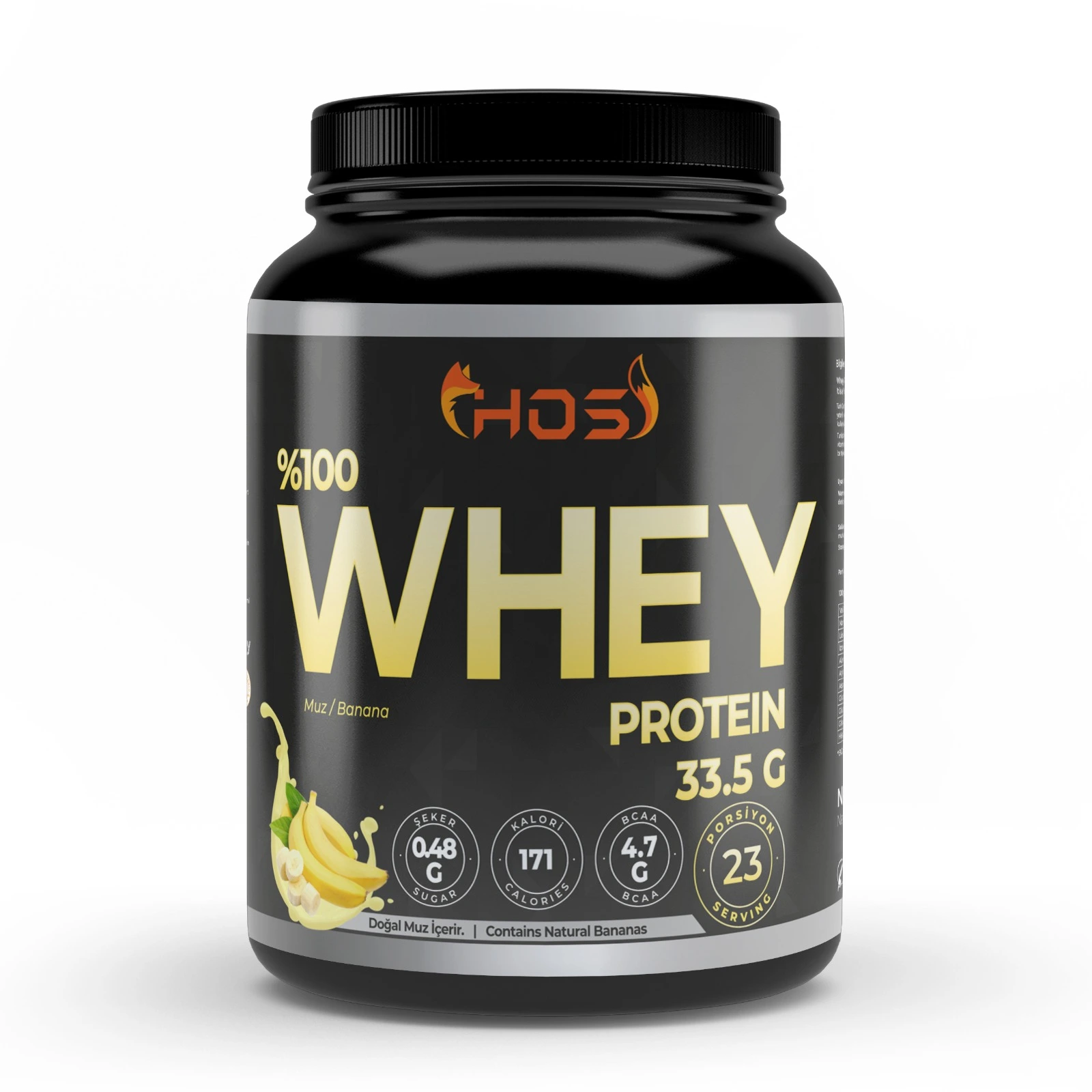 %100 WHEY  PROTEIN 748G.